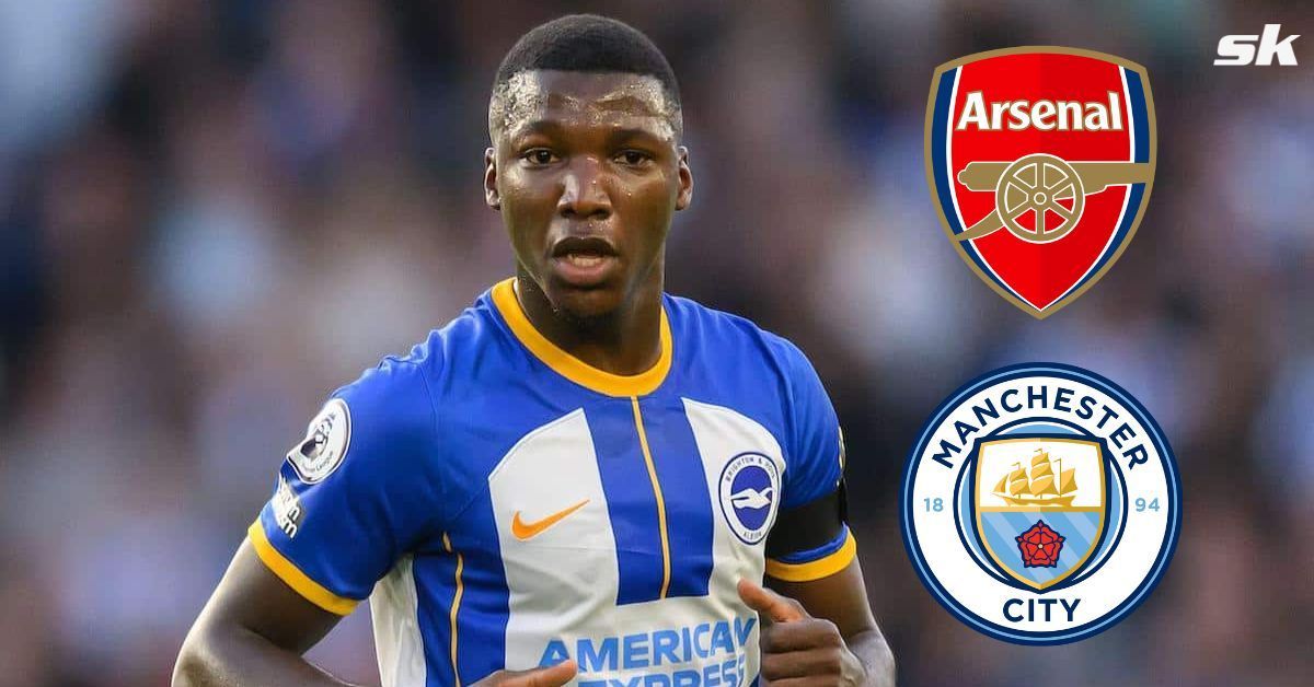 Moises Caicedo wants Arsenal to win the PL title over Manchester City.