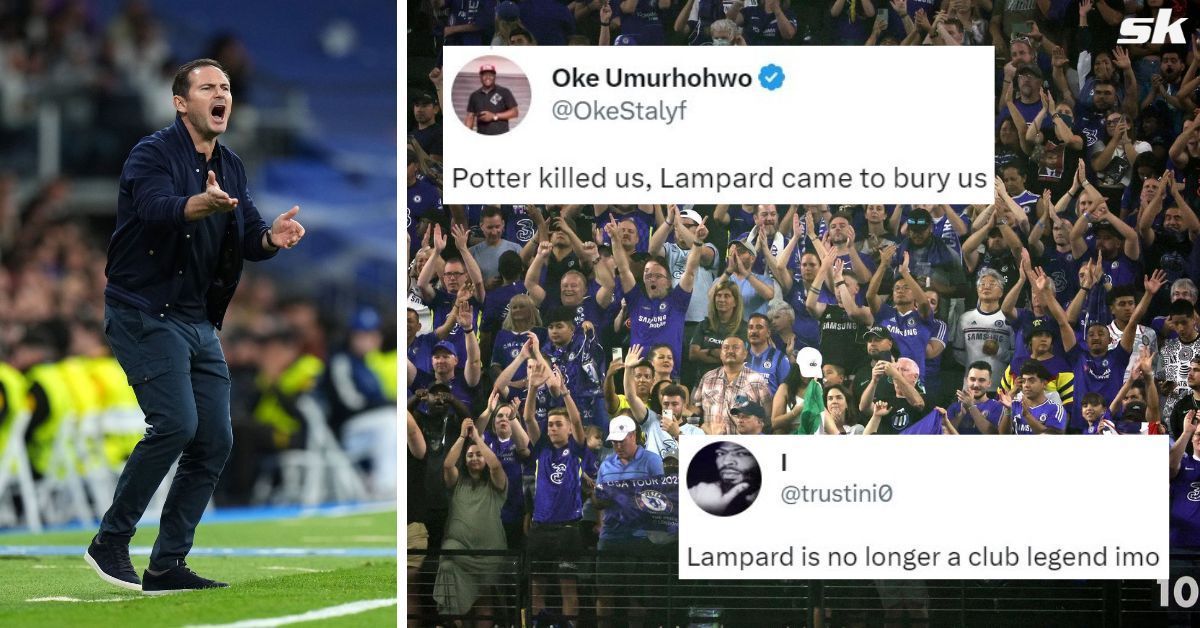 Chelsea fans blast Frank Lampard for naming 2 players in line-up to face Brentford