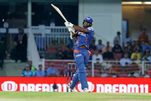 Kyle Mayers smashed a 38-ball 73 against the Delhi Capitals. [P/C: iplt20.com]