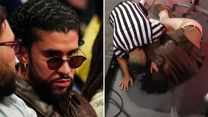 bad bunny injured raw