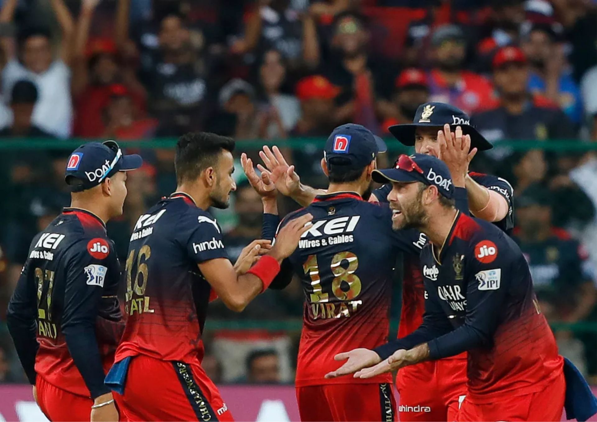 RCB head into their contest against CSK on the back of a win over Delhi Capitals (Picture Credits: BCCI).