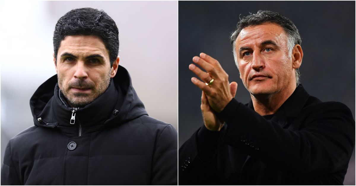 Christophe Galtier is interested in adding Mikel Arteta