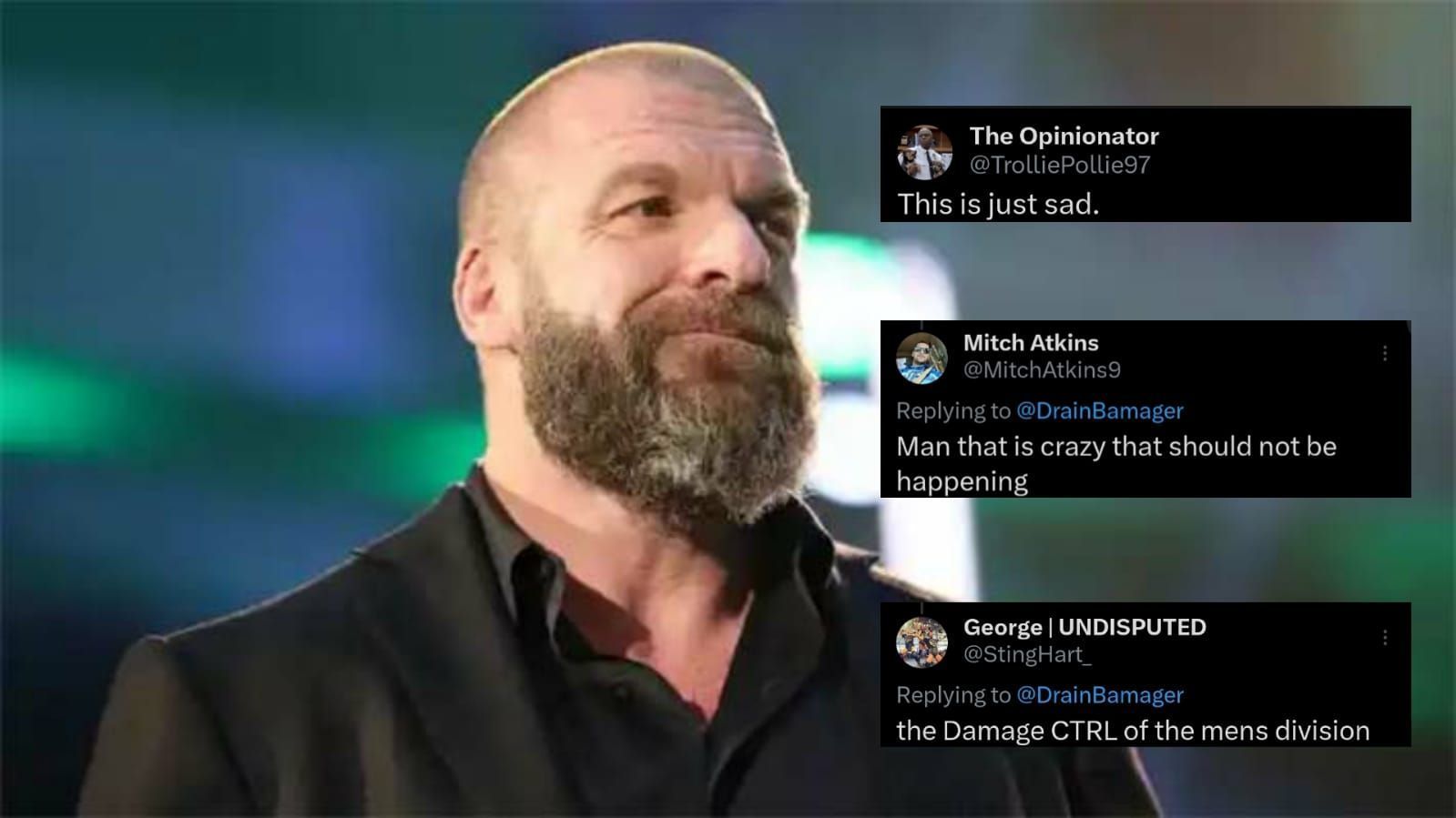 Triple H is in charge of booking WWE