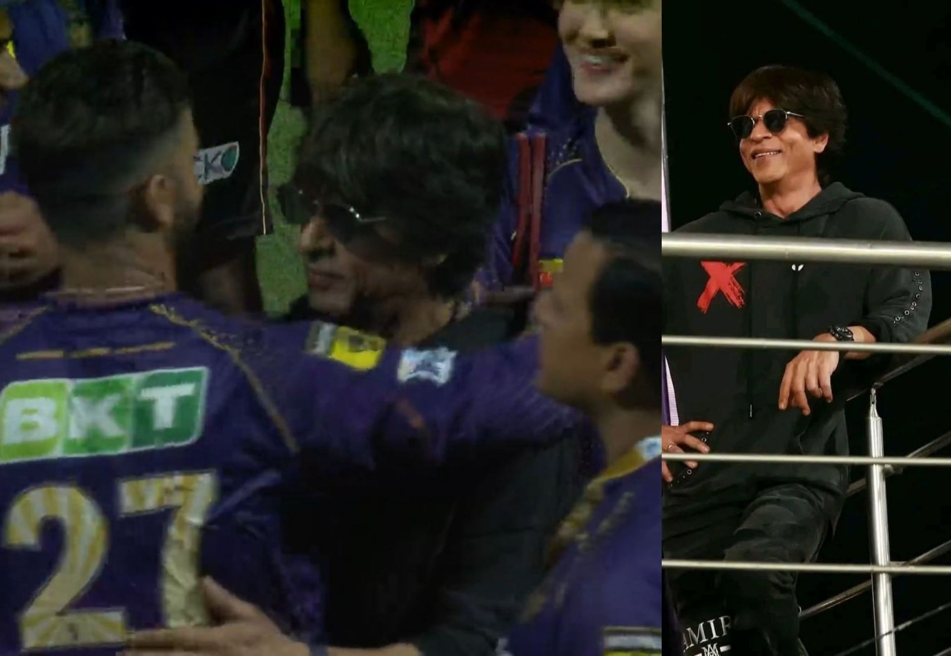 SRK celebrates KKR