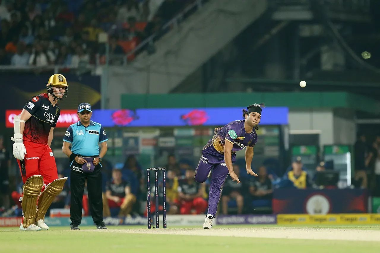 Suyash Sharma scalped three wickets last night (Image Courtesy: IPLT20.com)