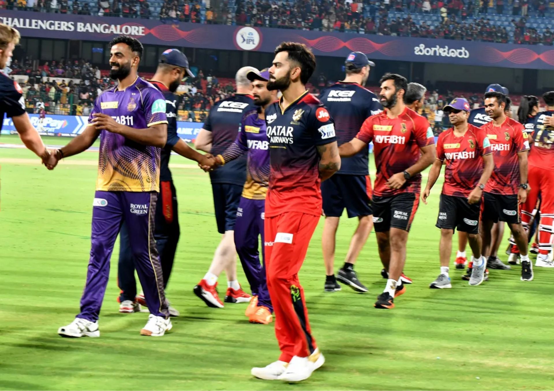 KKR pulled off the double over RCB in IPL 2023 (Picture Credits: BCCI).