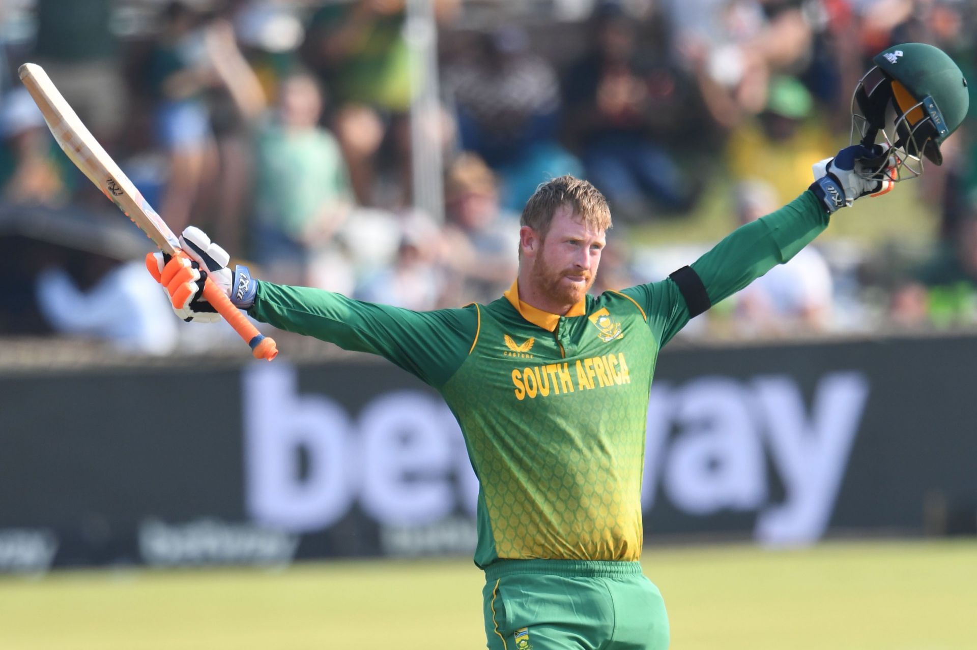 Klaasen struck a belligerent hundred in South Africa v West Indies - 3rd One Day International