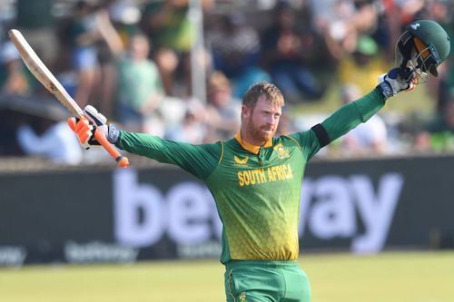 Klaasen struck a belligerent hundred in South Africa v West Indies - 3rd One Day International