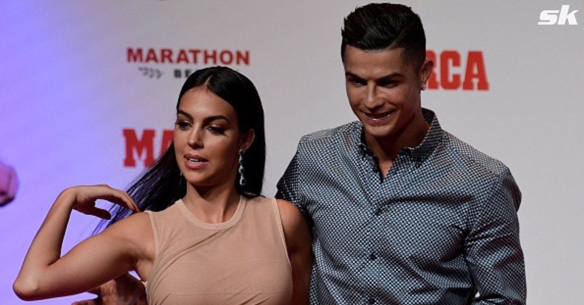In picture: Cristiano Ronaldo with her partner Georgina Rodriguez