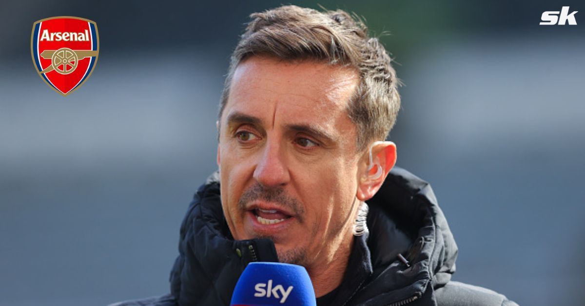 Gary Neville has been impressed by Arsenal star