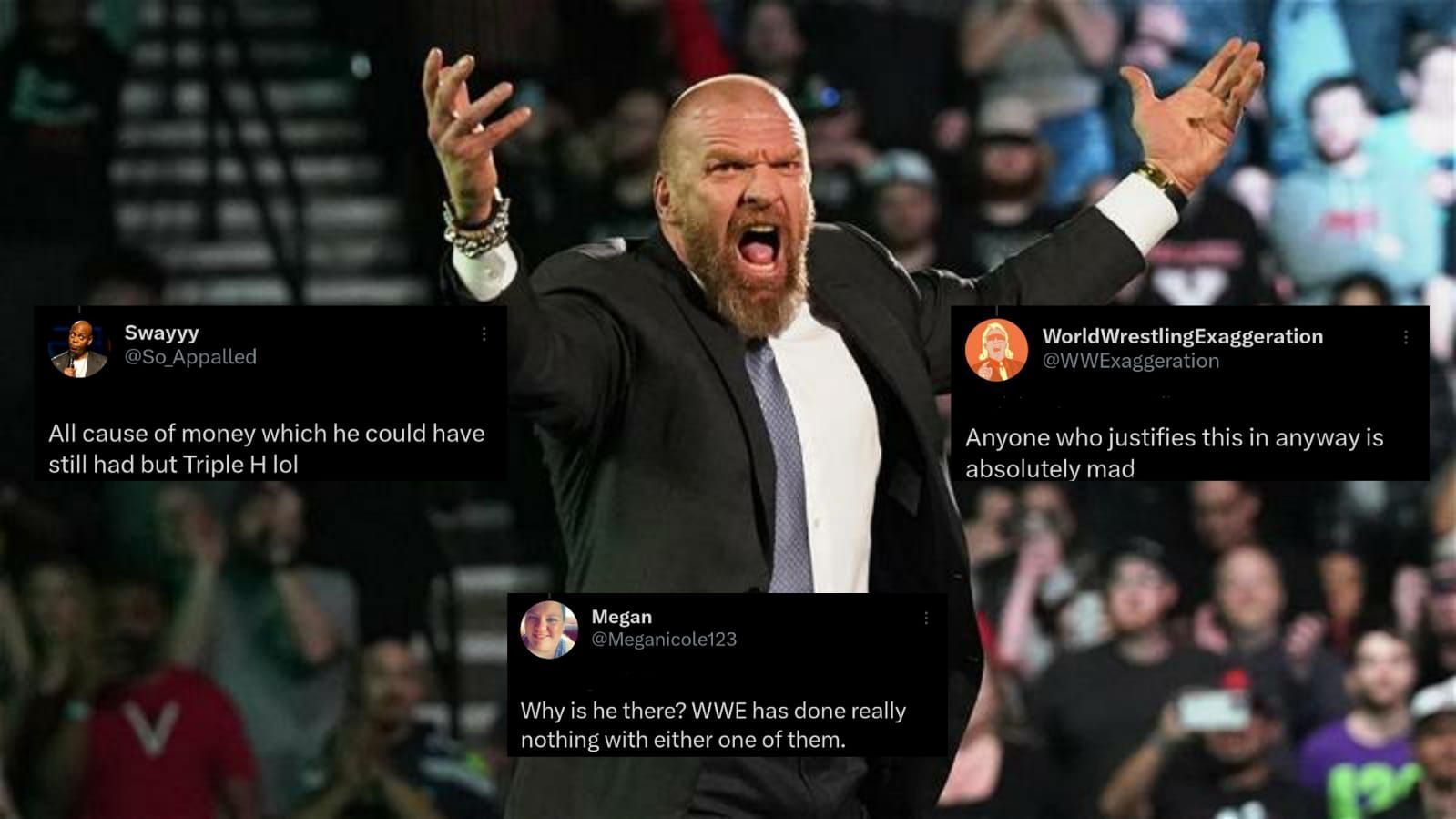 Triple H is the head of WWE