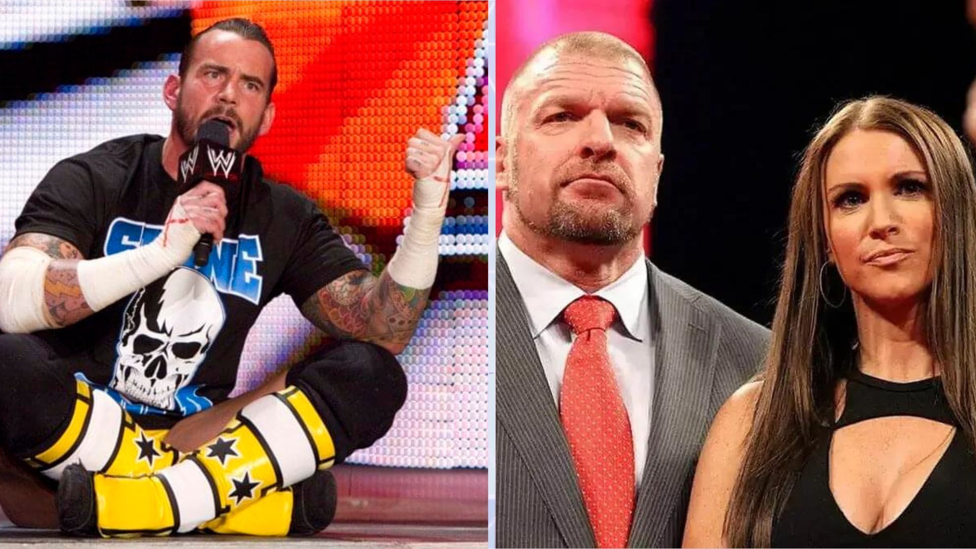 What offensive things did CM Punk say to Triple H and his wife Stephanie  McMahon? Remembering the pipe bomb