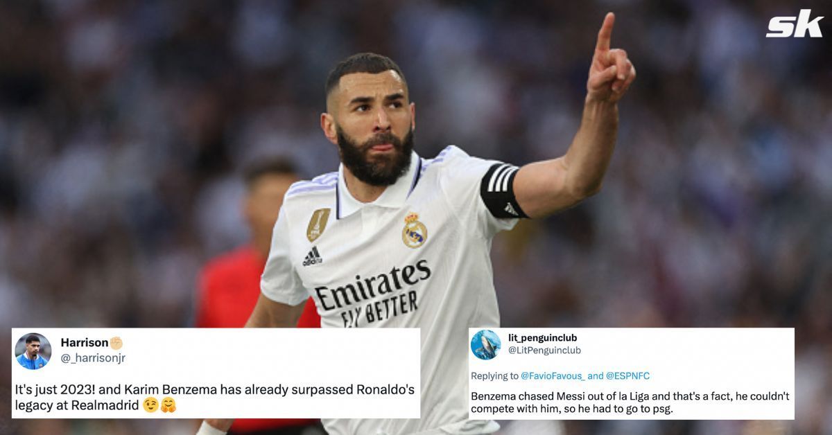 Karim Benzema starred in Real Madrid