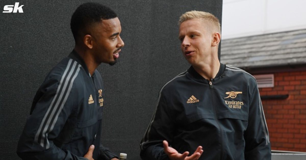 Gabriel Jesus on relationship with Oleksandr Zinchenko