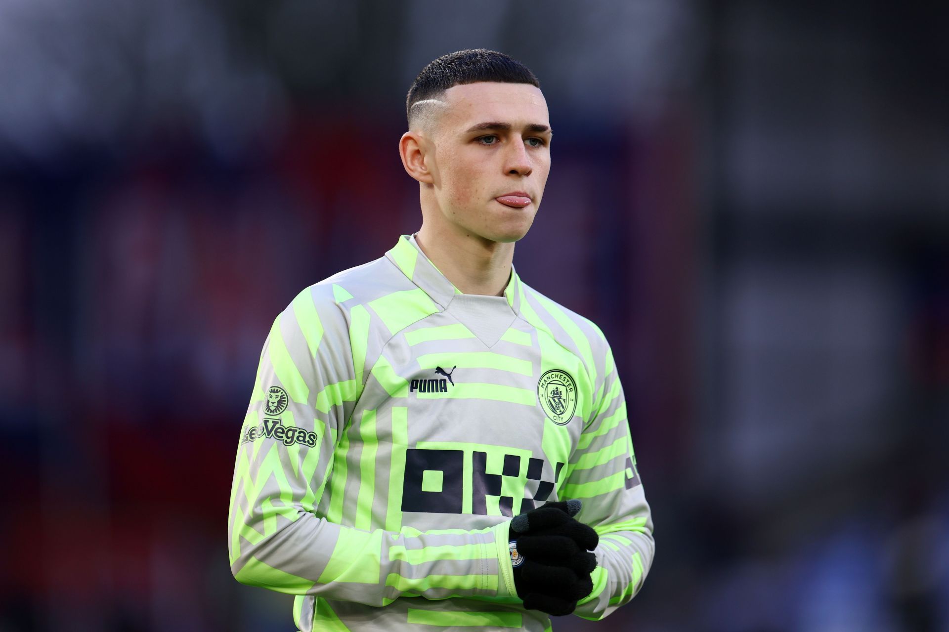 Phil Foden remains sidelined.