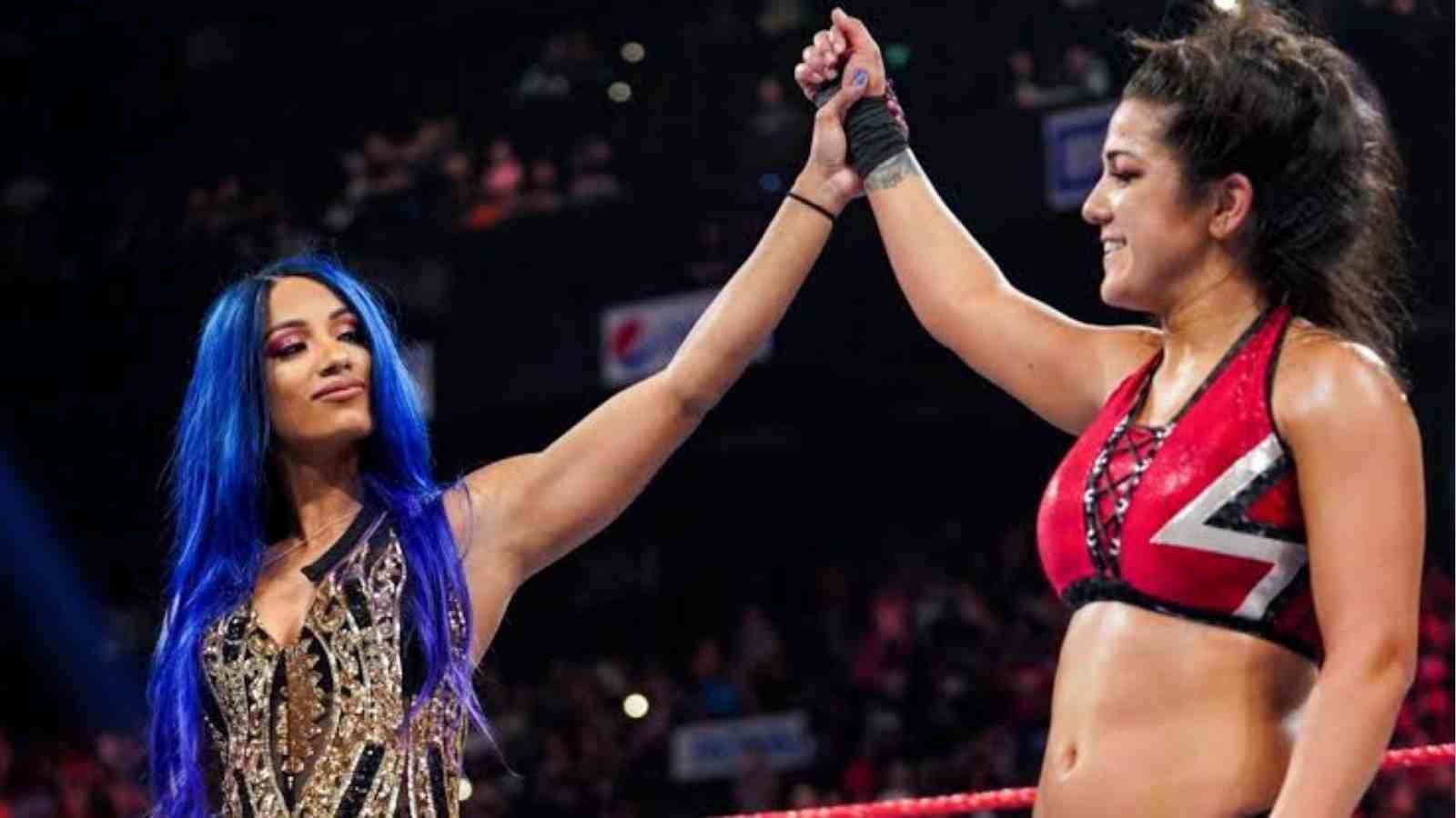 Bayley and Mone are close friends.