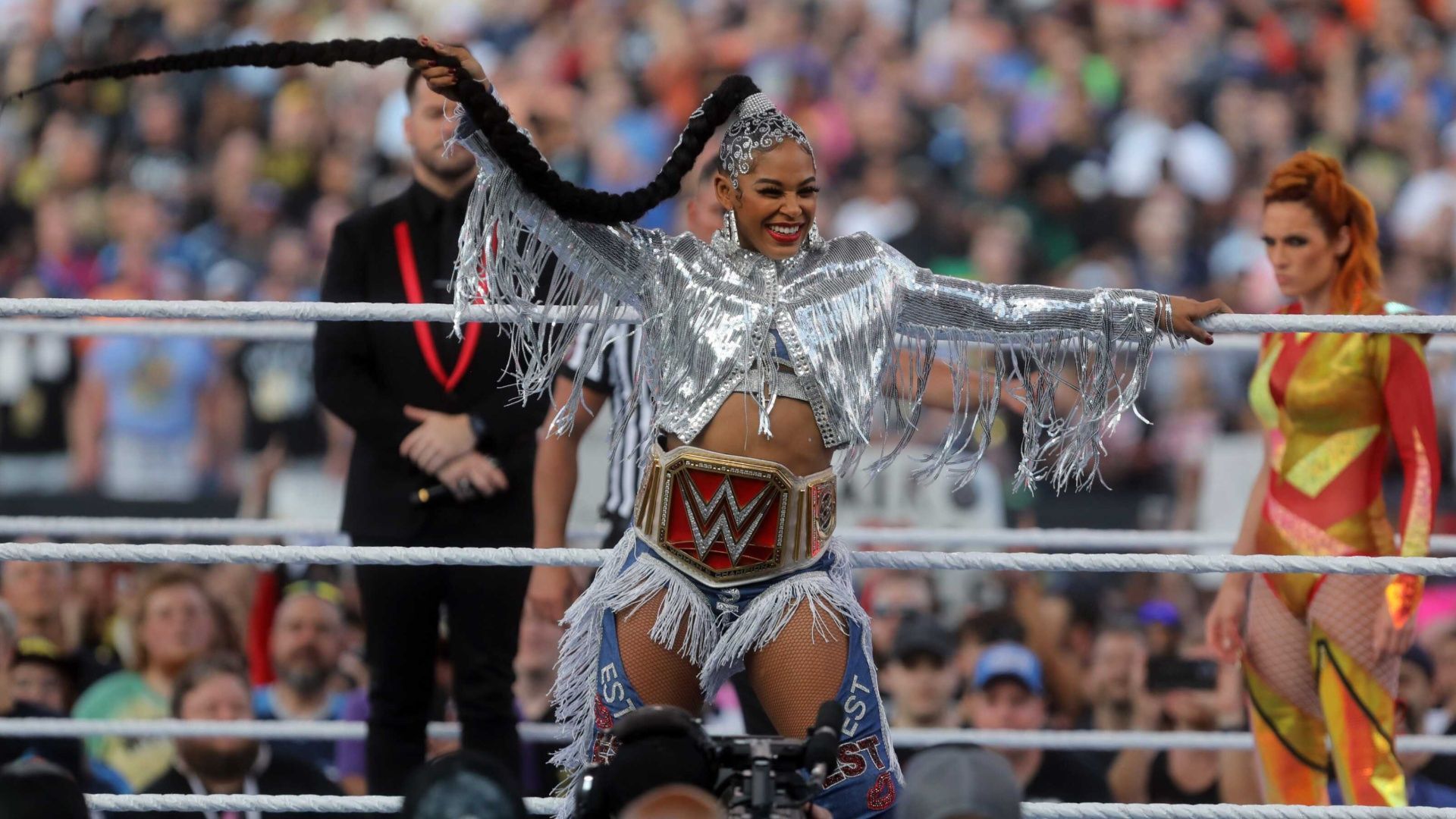 Bianca Belair is the reigning RAW Women