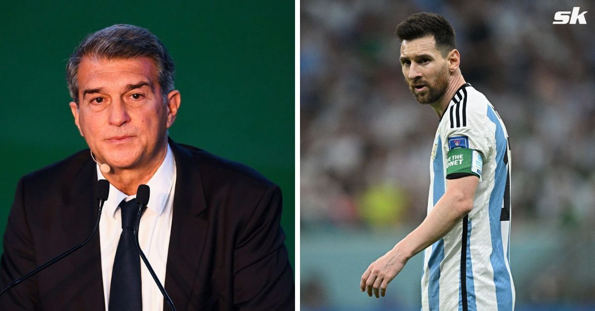 Joan Laporta has told Xavi that Barcelona will have to sell star player if they want to sign Lionel Messi in the summer - Reports