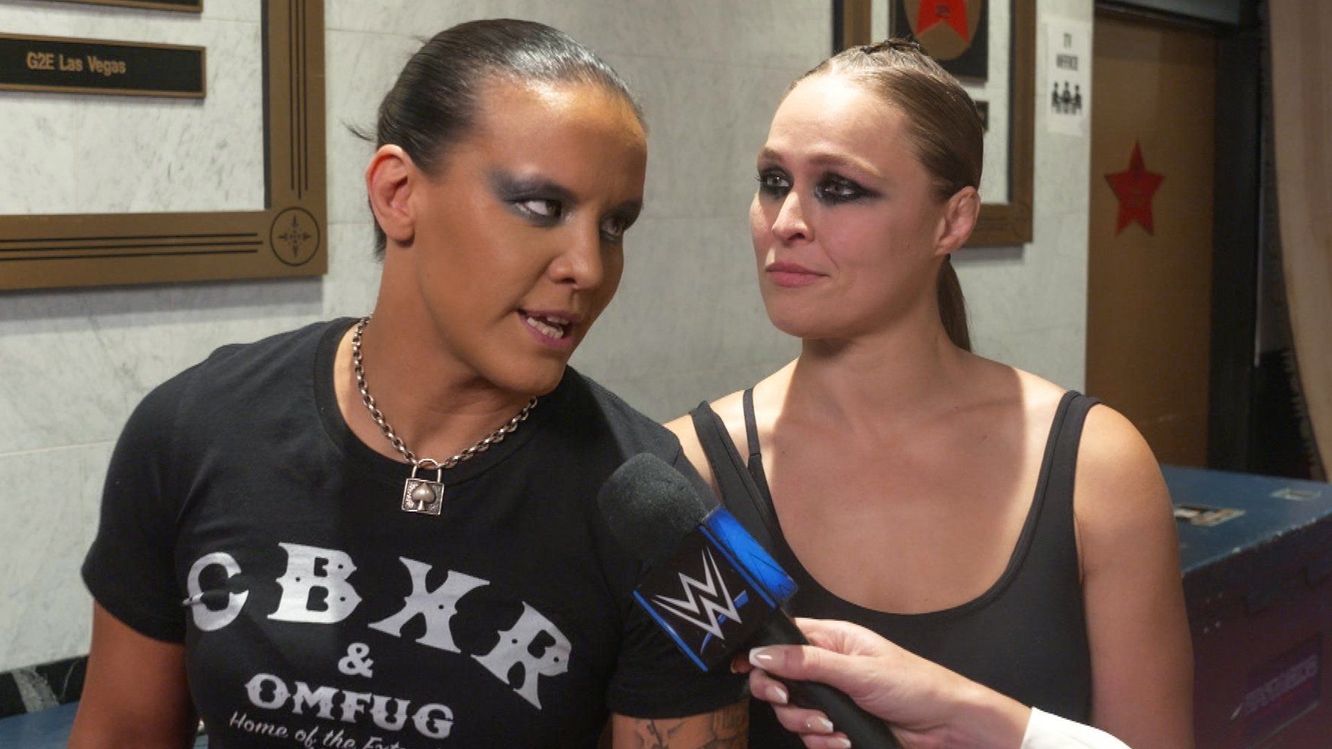 Shayna Baszler and Ronda Rousey