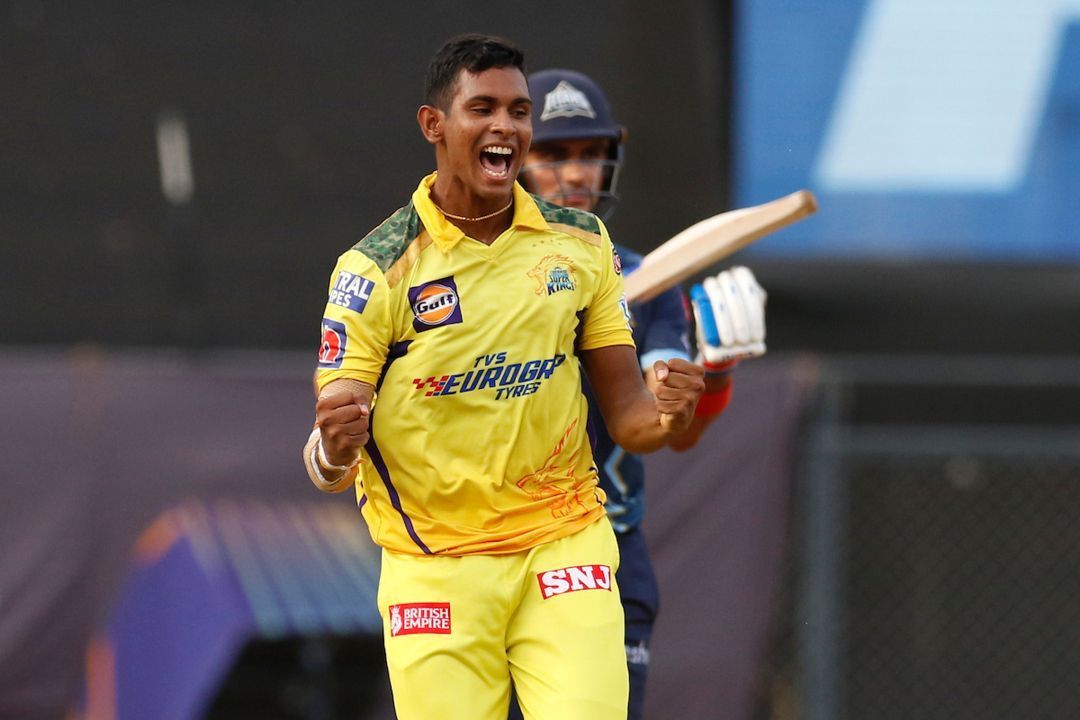 Matheesha Pathirana bagged a wicket on the very first ball of his IPL career. 