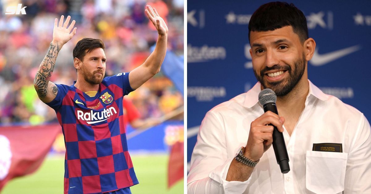 Sergio Aguero wants PSG star Lionel Messi to return to Barcelona
