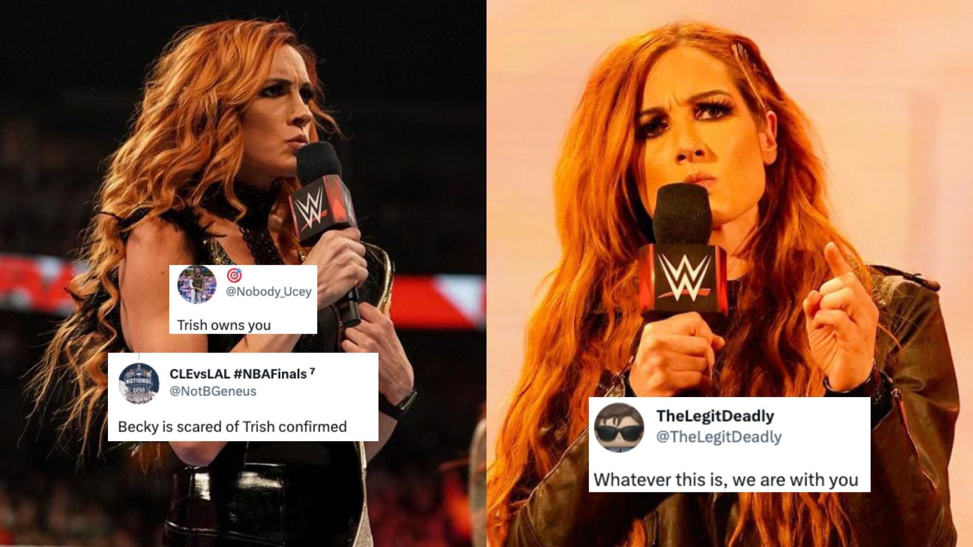 Becky Lynch sent an interesting message ahead of tonight