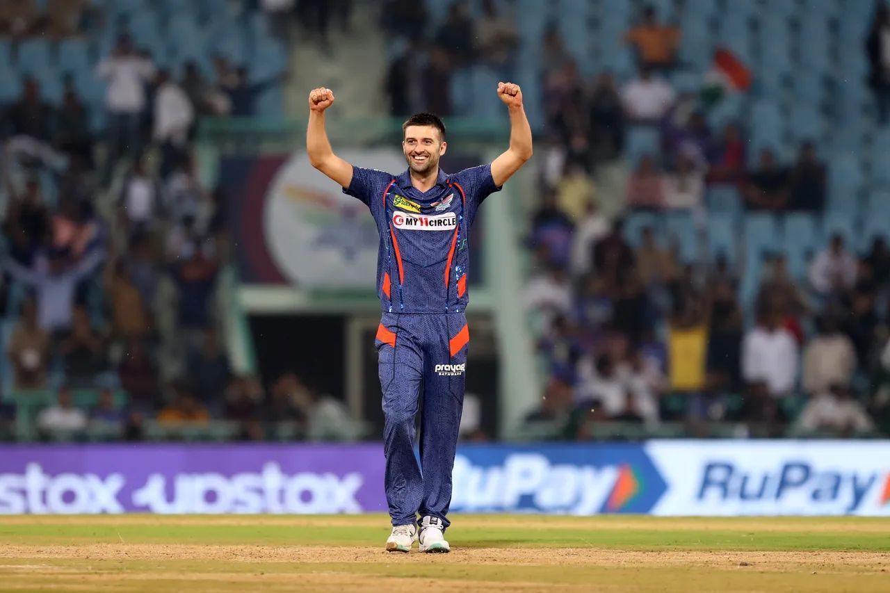 The Mark Wood show dominated Match 3 of IPL 2023 (Image: IPLT20.com)