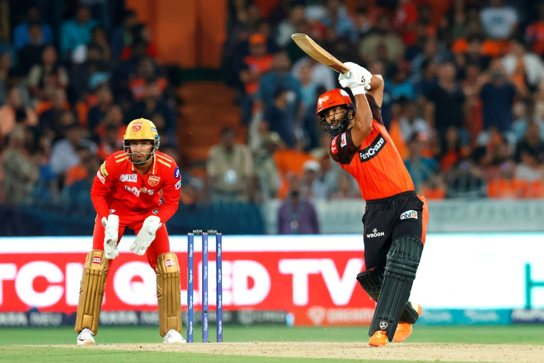 Tripathi's blazing 74 ensured SRH won their first match of the season.