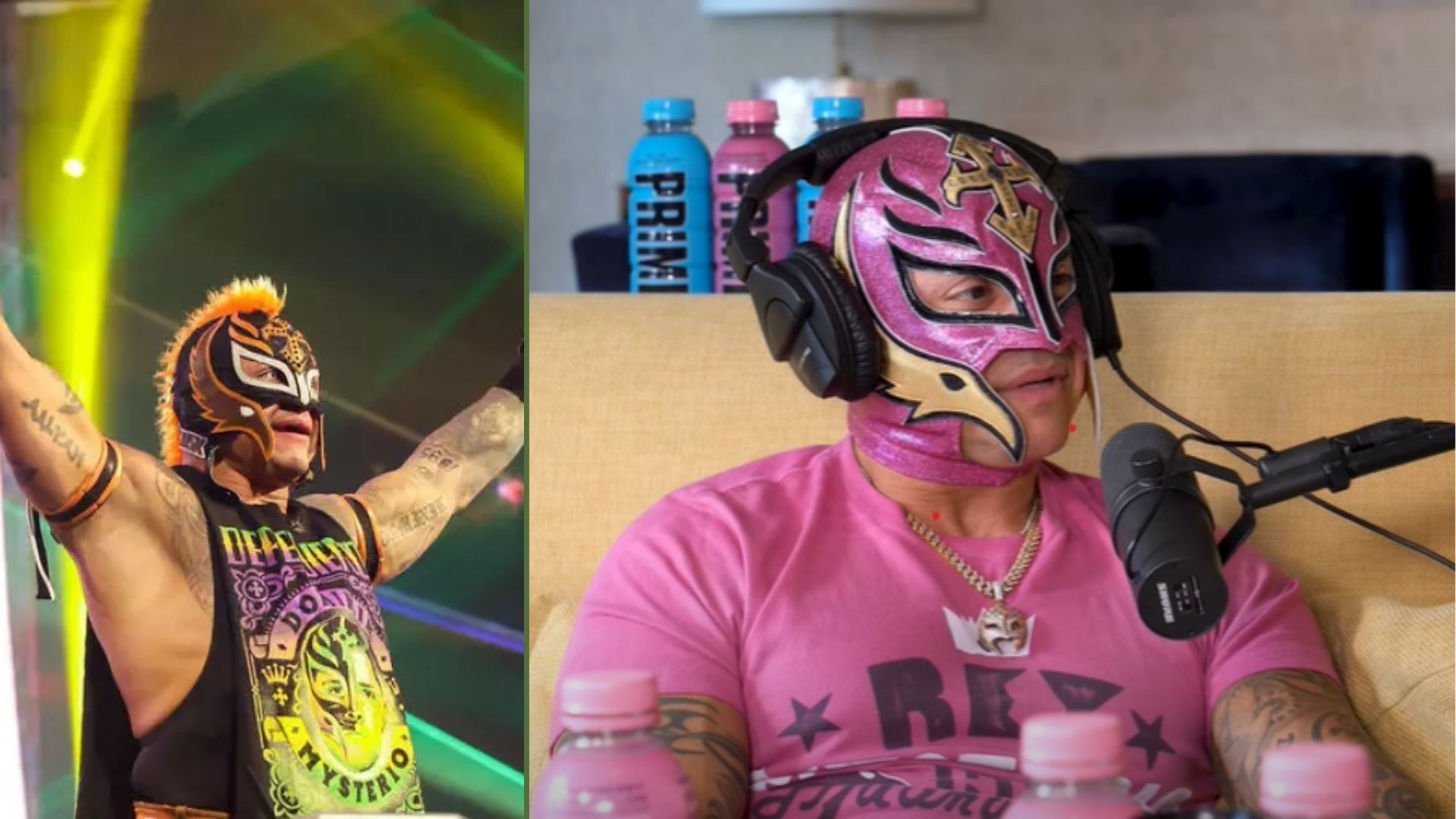 Rey Mysterio was inducted into the 2023 WWE Hall Of Fame