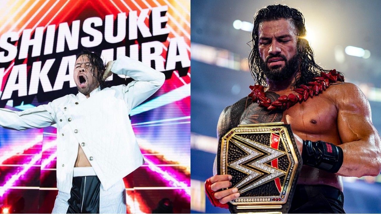 WWE सुपरस्टार्स शिंस्के नाकामुरा और रोमन रेंस 