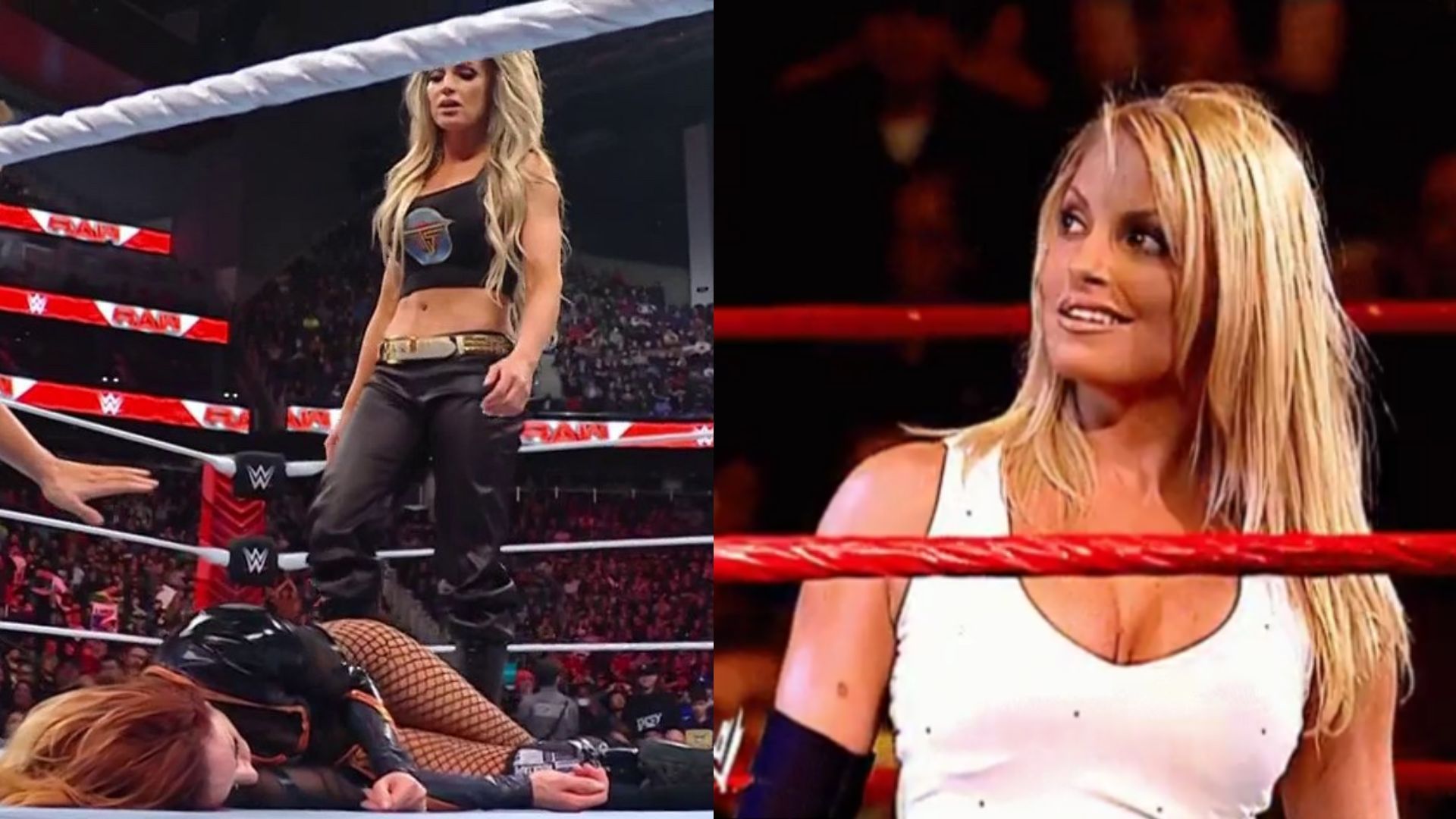 Trish Stratus stole the headlines this week on RAW