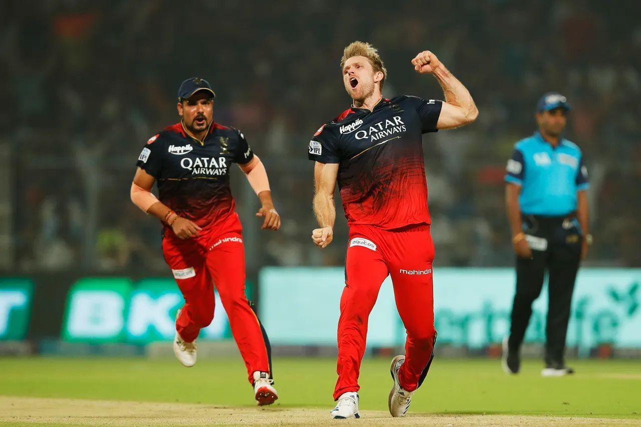 David Willey celebrates after claiming a wicket. (Pic: iplt20.com)