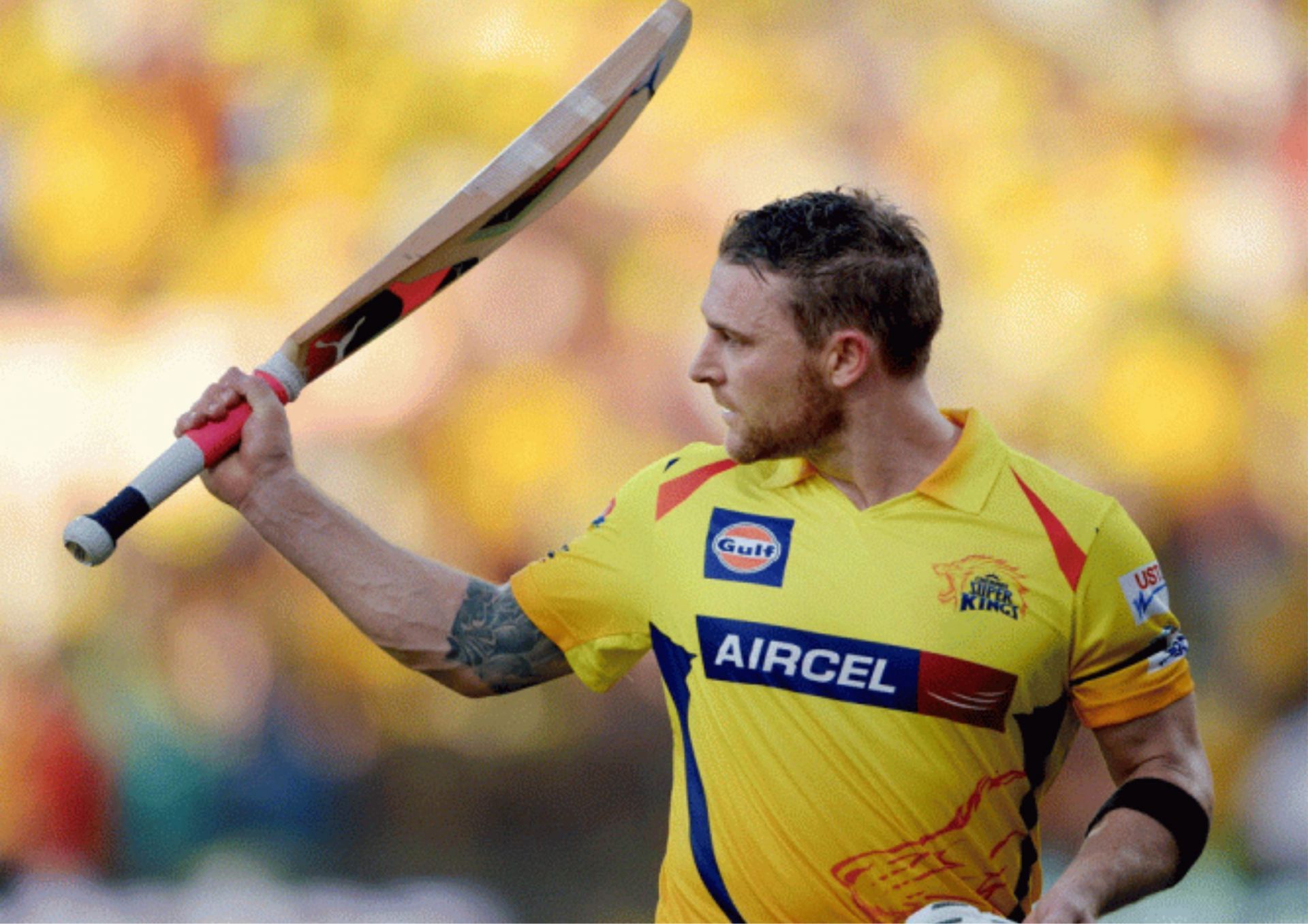 Brendon McCullum scored a century for the Chennai Super Kings in IPL 2015 (Picture Credits: PTI via Deccan Herald).