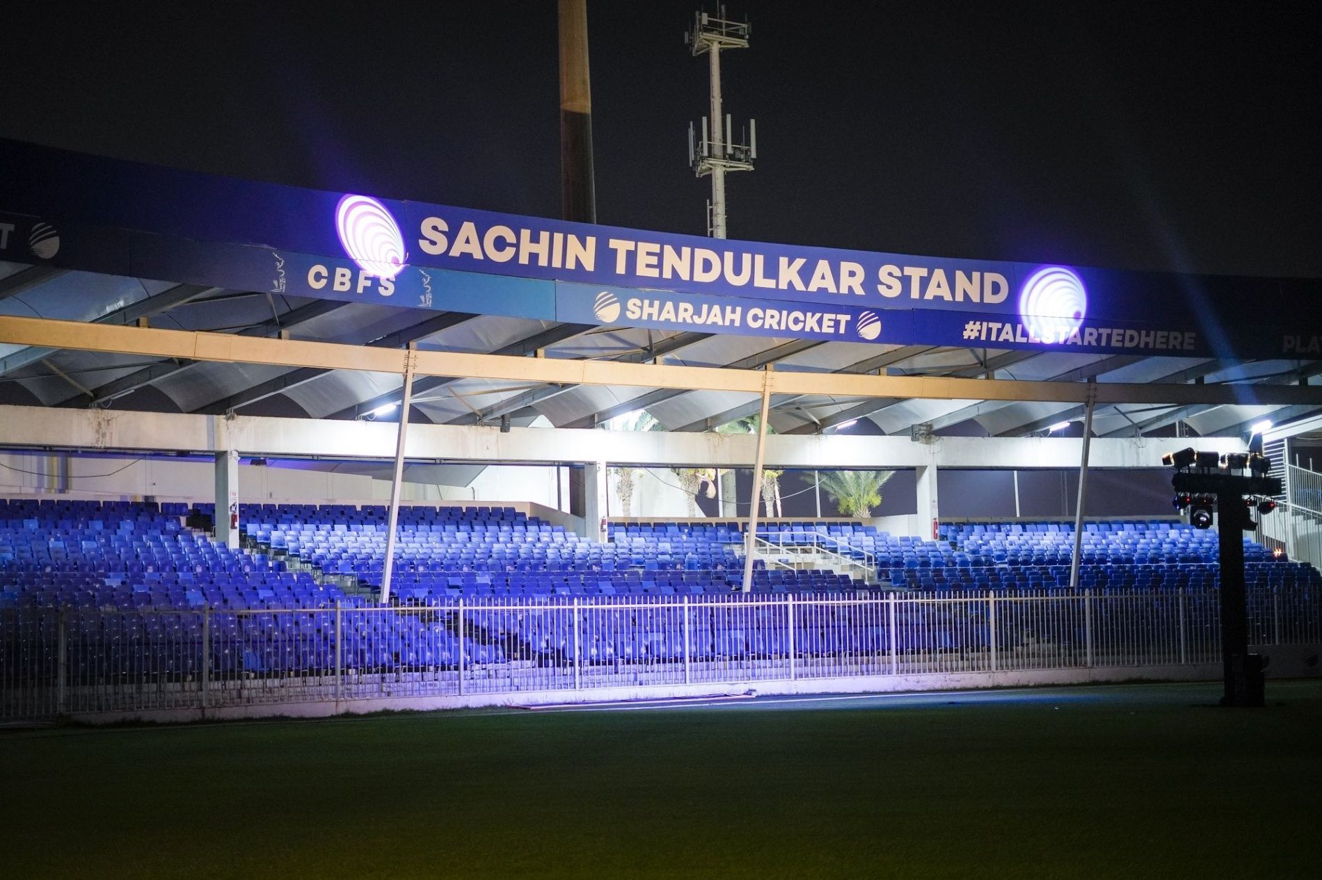 Sachin Tendulkar stand