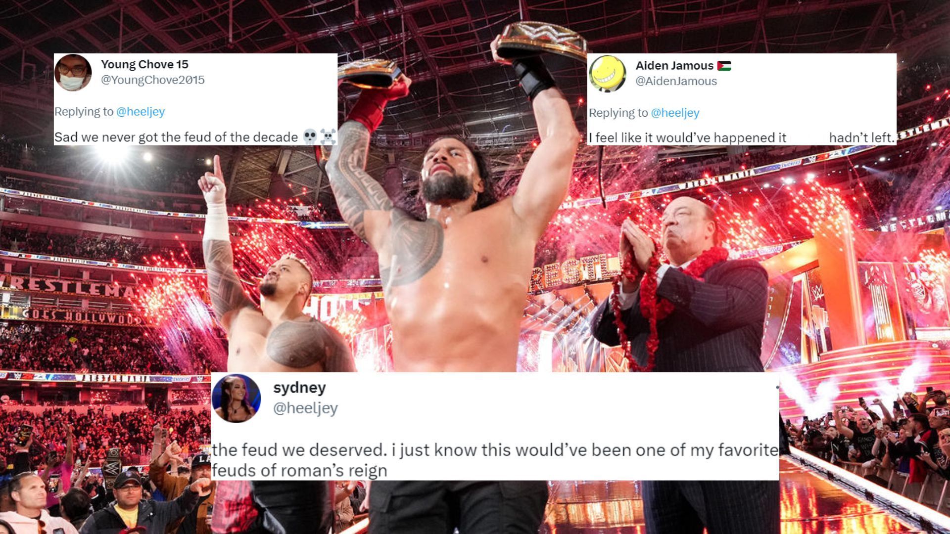 Roman Reigns is still the Undisputed WWE Universal Champion.