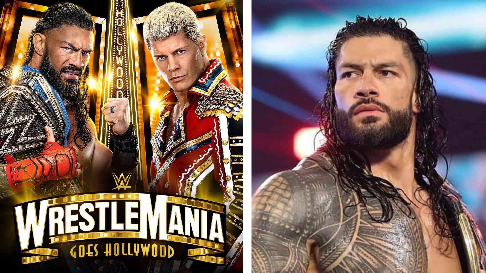 Roman Reigns vs. Cody Rhodes is headlining WWE WrestleMania 39