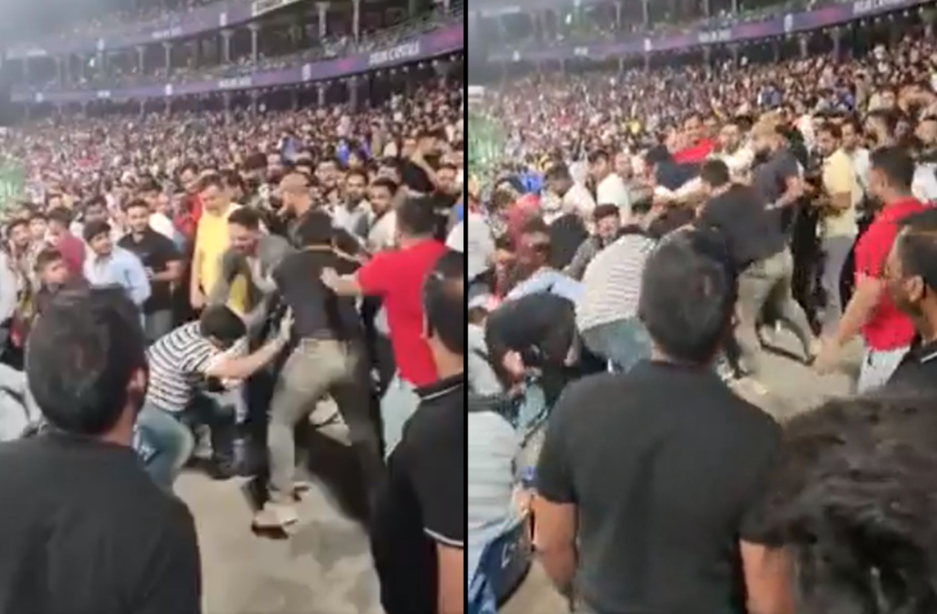 DC vs SRH fans fight, IPL 2023