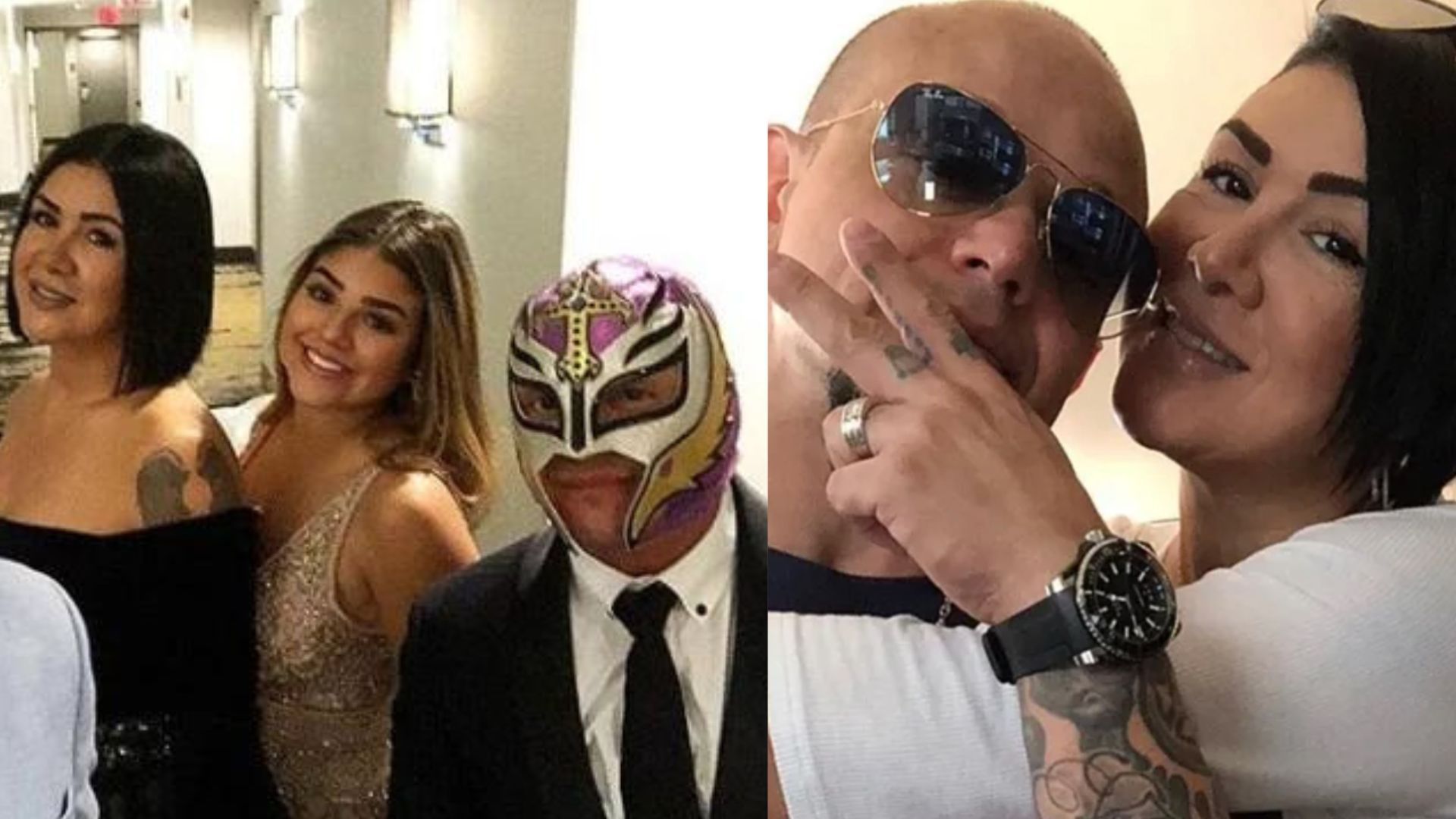 How long has Rey Mysterio been married to his wife Angie?