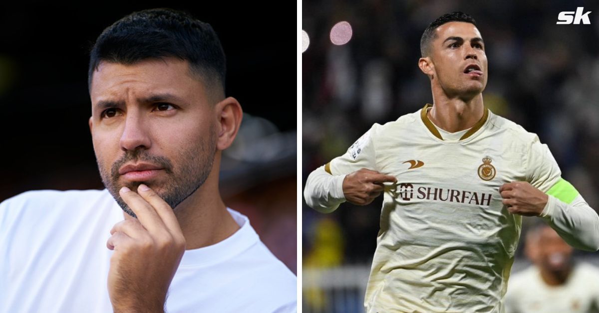 Sergio Aguero takes a salty dig at Cristiano Ronaldo