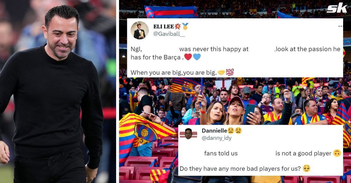 Barcelona fans raved about defender