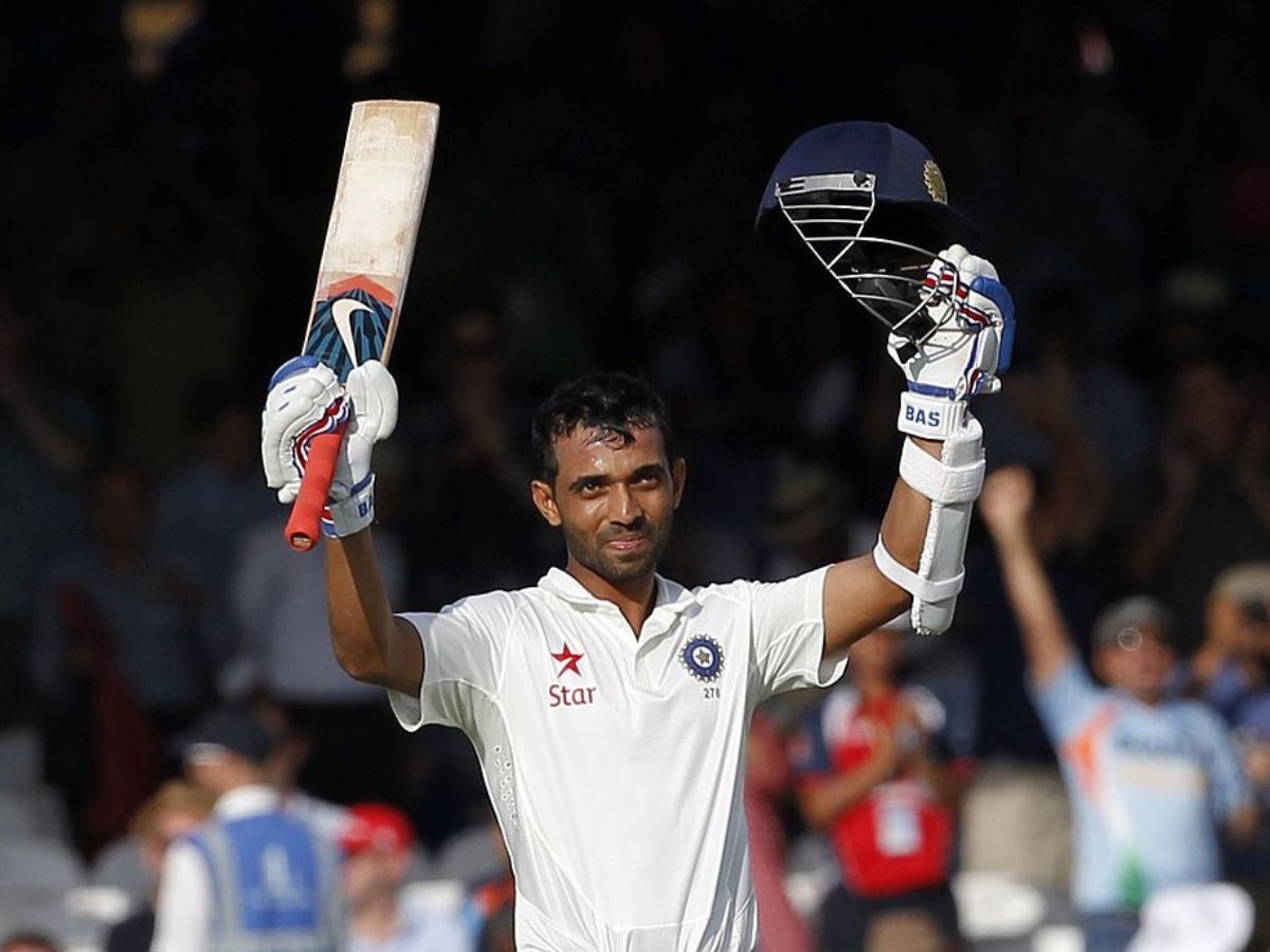 Ajinkya Rahane 103 vs England in 2014 Lord&#039;s Test. Image: Twitter