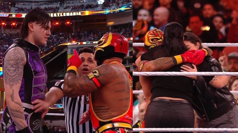 rey mysterio dominik twitter reaction wrestlemania 39