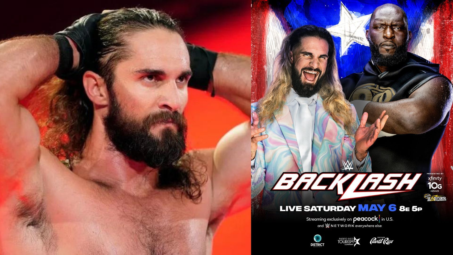 Seth Rollins vs. Omos is confirmed for WWE Backlash 2023