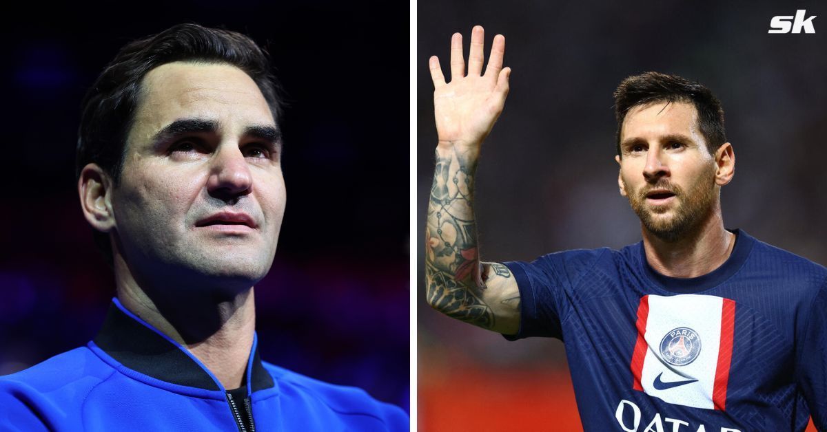 When Lionel Messi paid tribute to Roger Federer