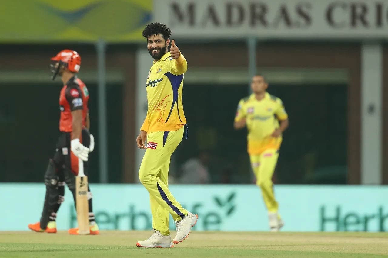 Ravindra Jadeja was the wrecker-in-chief during SRH&#039;s innings. [P/C: iplt20.com]