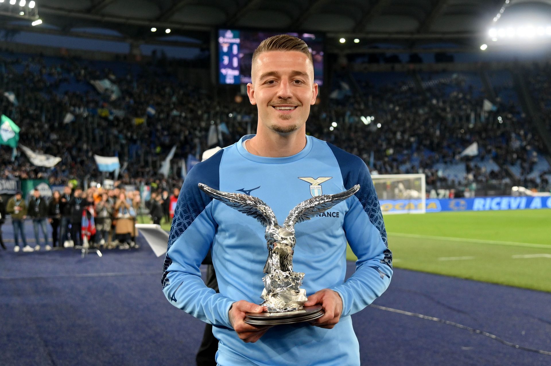 Sergej Milinkovic-Savic is wanted at the Emirates.