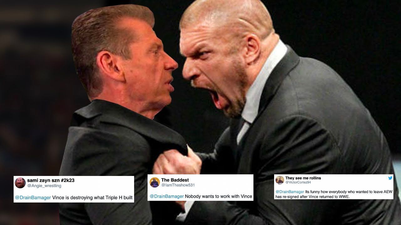 Vince McMahon came back to WWE recently