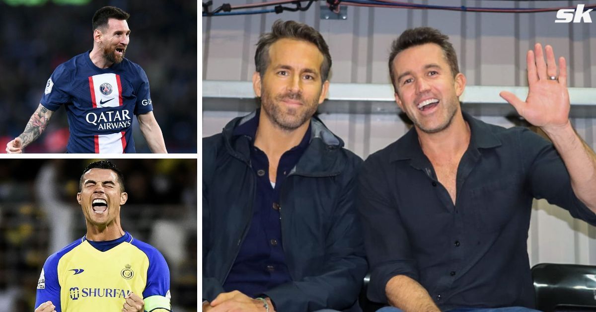 Ryan Reynolds and Rob McElhenney picks between Cristiano Ronaldo and Lionel Messi