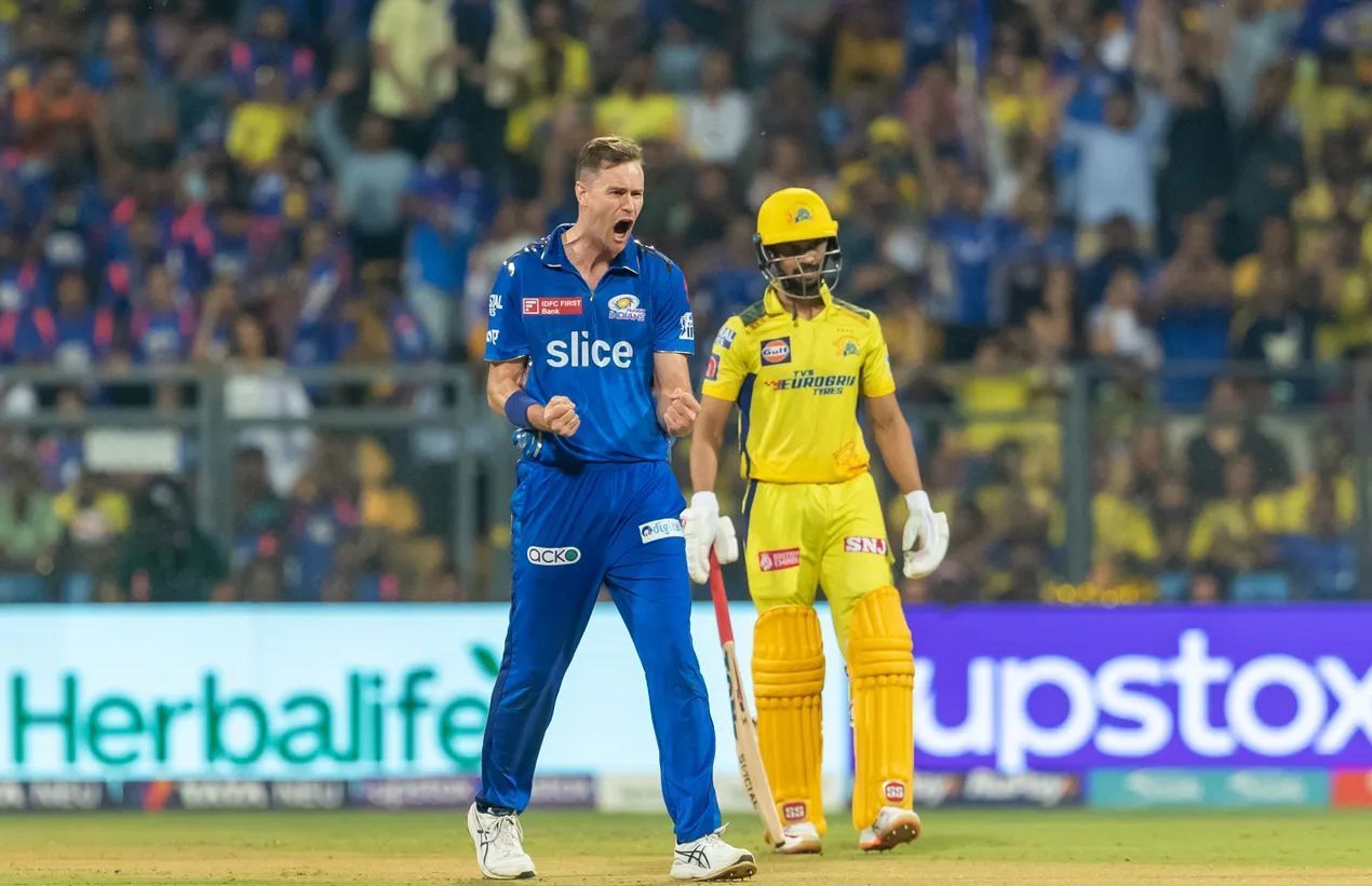 Jason Behrendorff picked up the only powerplay wicket to fall against CSK