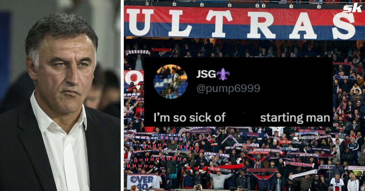 PSG fans furious with Christophe Galtier as 26-year-old star starts against Angers